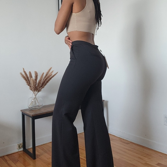 Long Italien Wide Leg Pants - Picture 4 of 7